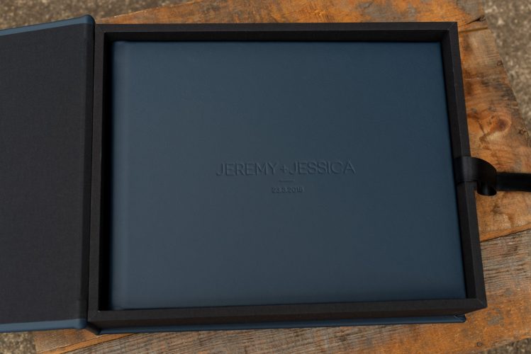 Luxurious Leather Presentation Box for your Wedding Album