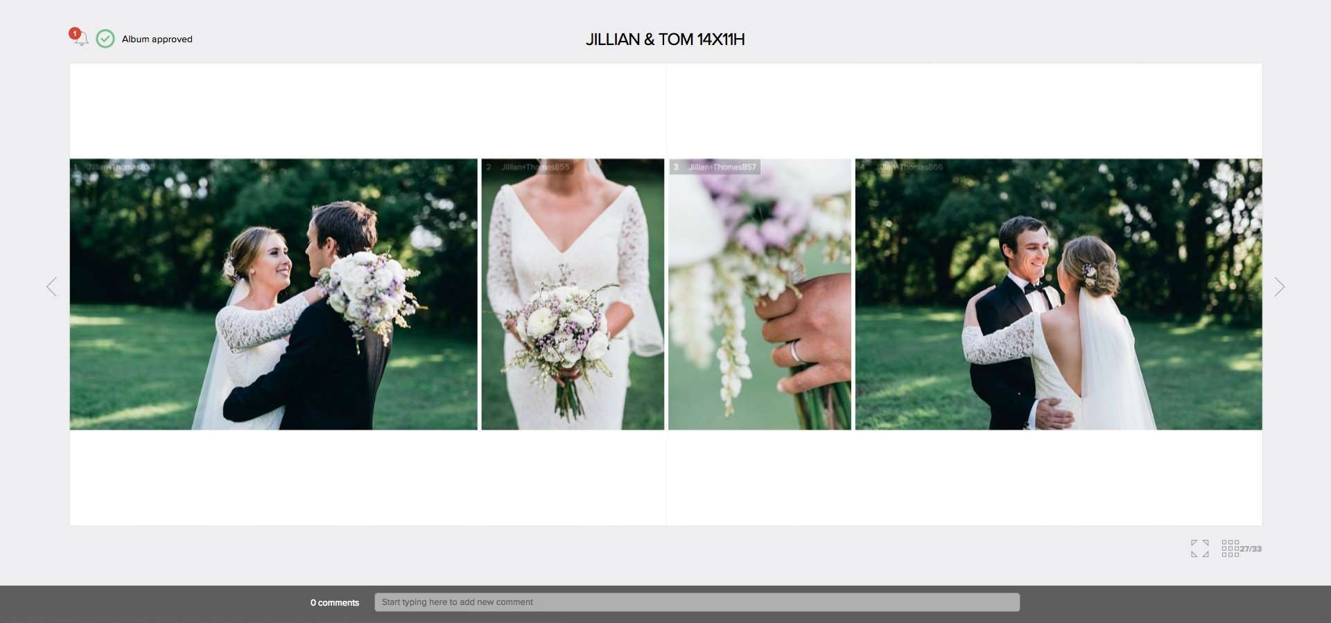 Professional Wedding Album Design with easy online proofing