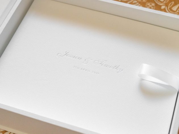 Emboss Album Wedding Albums — Horizontal (Landscape)
