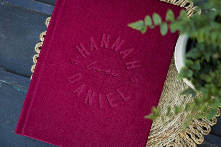 Wedding Coffee Table Book - Velvet Cover Photo Book including wedding album design