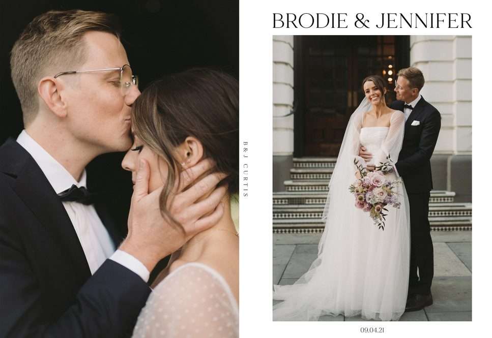 Wedding Magazine Cover - Editorial cover design